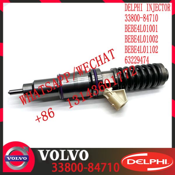 Diesel Fuel Injector 33800-84710 BEBE4L01001 63229474 BEBE4L01002 BEBE4L01102 E3.5 for HYUNDAI L ENGINE WITH EGR