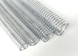 Durable PVC Steel Wire Hose High / Low Temperature Resistant OEM Available