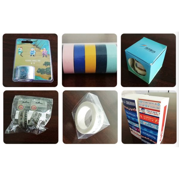 Custom Printed Colored Rice Paper Decorative Waterproof Adhesive washi Masking Tape