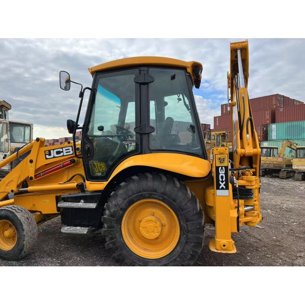 Used JCB 4CX 3CX Small Excavator 1.3m³ Bucket Backhoe Loader 7800kg