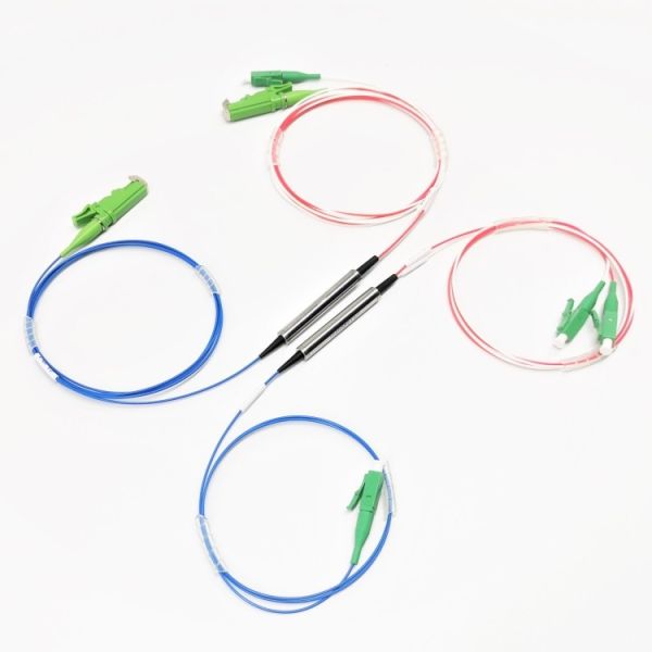 1610nm LC APC Fiber Optical Circulator Low PDL Polarization Insensitive Circulator