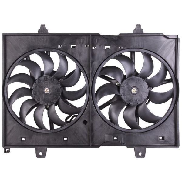 Universal Plastic Auto Radiator Cooling Fan 12 Inch 80W/120W for Slim Electric Car 12v