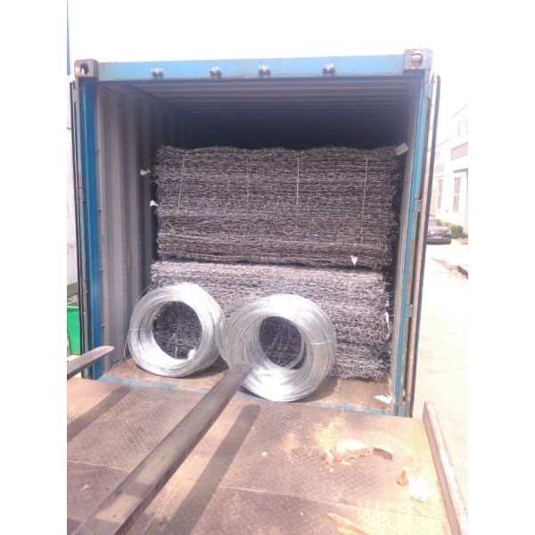 Gabion Wire Mesh Decorative Gabion Baskets For Water / Soil Protection
