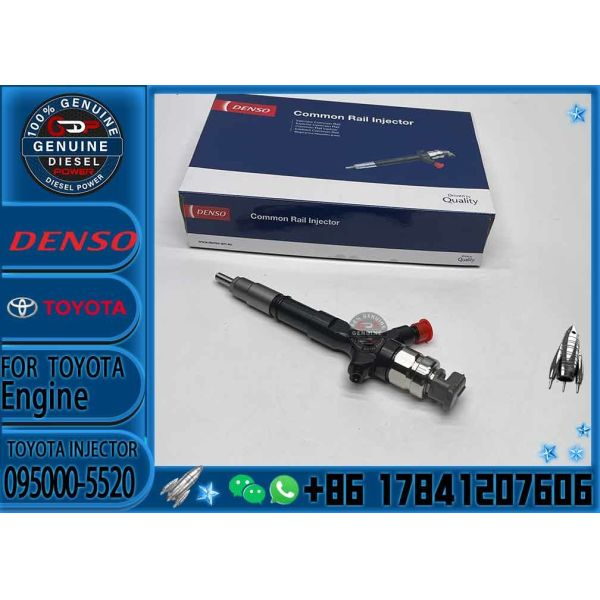 Original New 095000-5931 0950005931 23670-30240 1KD 2KD Fuel Injector for Toyota Hilux 2.5d 23670-0L010 Injector Nozzle