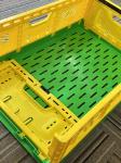 PP Vegetable Packing Plastic Moving Box Containers Crate Stackable Foldable