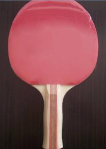 Yellow Sponge Professional Table Tennis Rackets Rubber Pimple In Linden Plywood