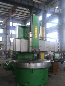 China Single Column Conventional Vertical Lathe Manual Roughing Lathing wholesale