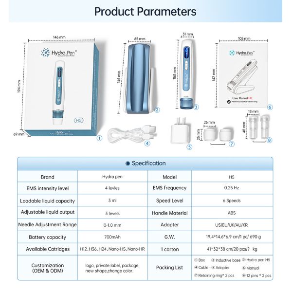 Automated Electric Micro Needle Device For Effortless Skin Rejuvenation