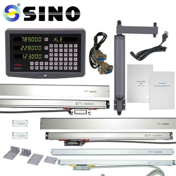 Quality Three Axis LED Digital Readouts For Lathes , Resolution 1µm Linear Scale DRO System for sale