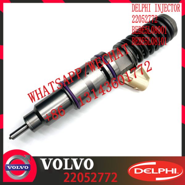 22052772 Original Common Rail Diesel Fuel Injector 22052772 BEBE5L08001 22717955 BEBE5L08101 E3.5 for V-O-L-V MD16 EURO 6