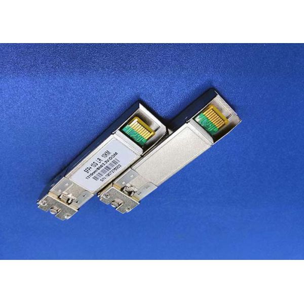 Ethernet SFP+ Fiber Optic Transceiver Module TX1270nm DFB RX1330nm 10Gbps 20KM BIDI Simplex