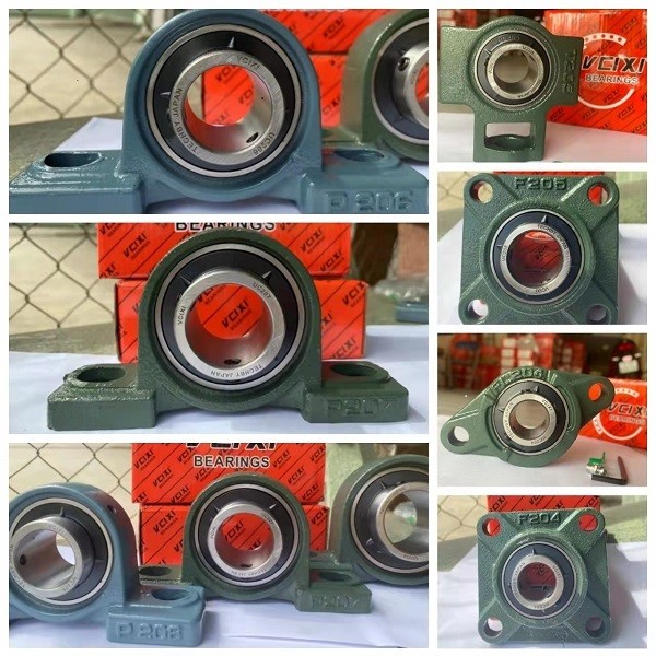 Customized Size UCFL UCF Pillow Block Ball Bearing 20mm 30mm