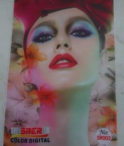 China Waterproof Satin sublimation digital printing fabric UV resistent on sale