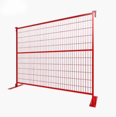 Quality Used Powder Coated Construction Canada Temporary Site Fence Panel for Sale for sale