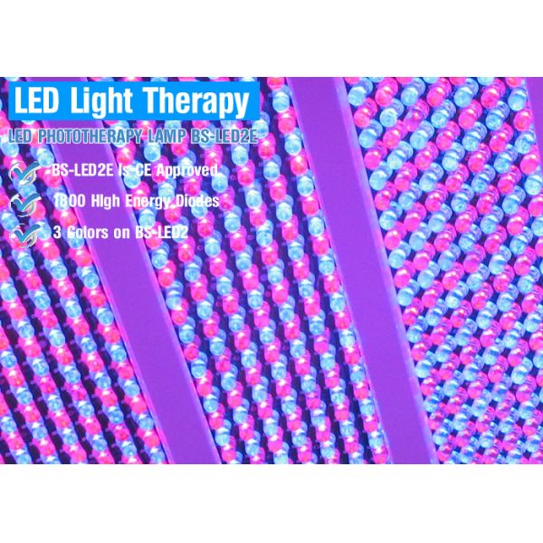 Air Cooling System LED Blue And Red Light Therapy Device For Elimination Fine Lines