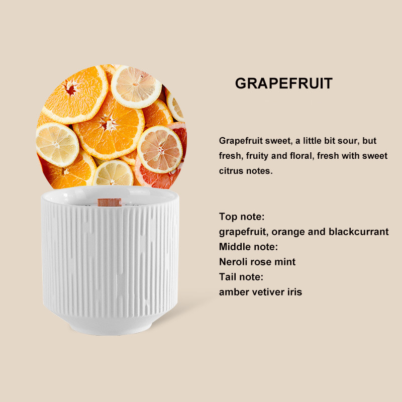 Stress Relief Minimalist Aromatherapy Scented Candle For Home Long Lasting Burning