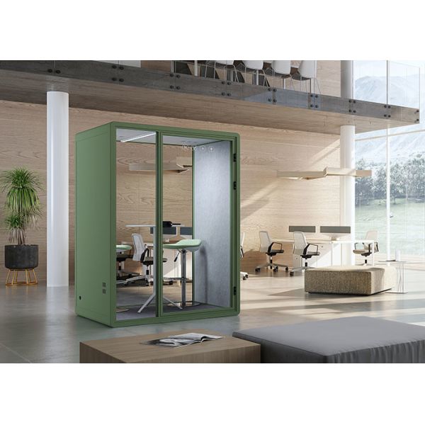 Acoustic Office Telephone Booth Box Sound Insulation Pods Customized Size