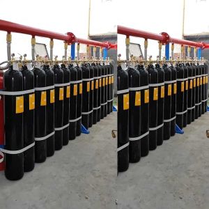 China Clean Gas Auto HFC 227ea Fire Extinguishing System Protects Museums And Archives wholesale