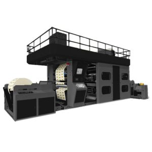 China High Speed 11Kw 6 Color Flexo Printing Machine Paper Cup Flexo Printing Equipment on sale