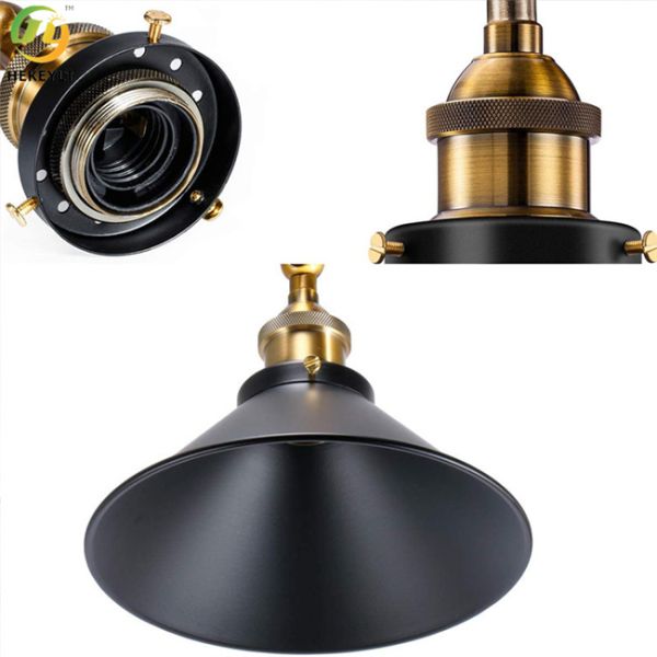 Unique Vintage Industrial E26 Iron Wall Lamp Swing Arm Indoor