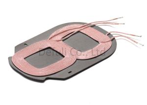 China Custom Wireless Charging Transmitter Coil 5 Watt With 73% Transfer Efficiency wholesale