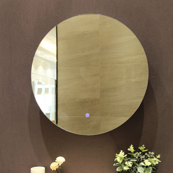 Eco Friendly Lighted Mirror TV Contemporary Magnifying Bathroom Mirror With Light