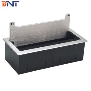 Smart Office Tabletop Socket Box/Flip Up Multiple Power Data Outlets/ Table