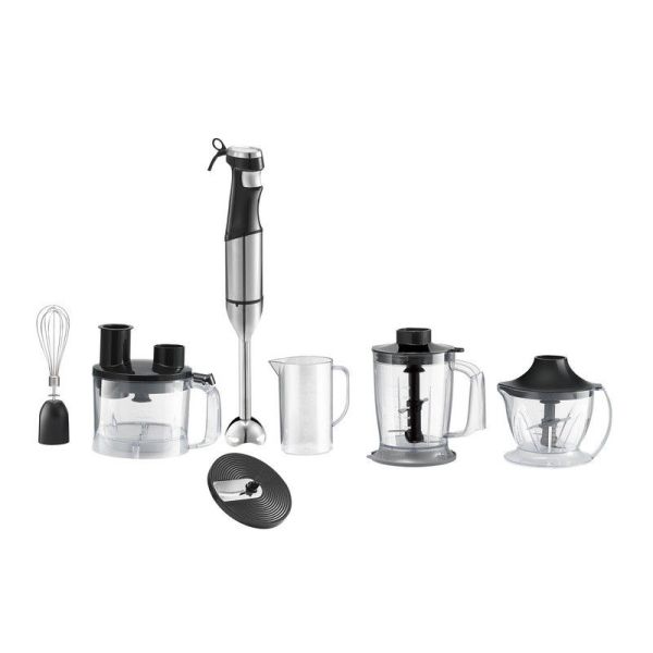 HB111 Stainless Steel Stick Blender With Chooper and Processing Bowl