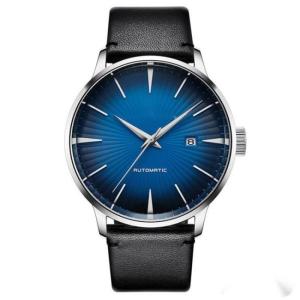 China 5BAR Mechanical Skeleton Watch 12mm Mens Winding Automatic Date Function wholesale