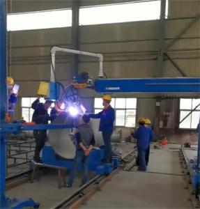 China Column and Boom Welding Manipulator wind tower produce 5m automatic welding on sale