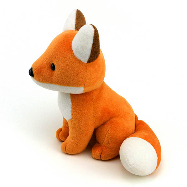 Polyester Stuffing Furry Plush Mini Fox Stuffed Animal 3 10in