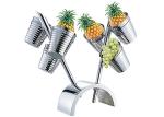 4 or 6 Container Commercial Buffet Equipment Food Display Rack Dessert Fruit