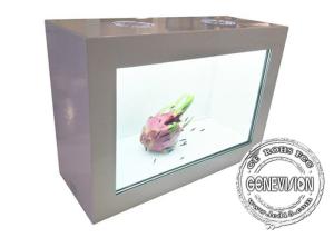 China FHD Android Transparent LCD Showcase For Advertising Exhibition wholesale