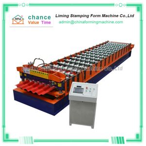 China Aluminum Roof Panel Roll Forming Machine 16 Stations wholesale