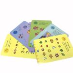 Recyclable Matt Lamination Pantone Learning Flash Cards