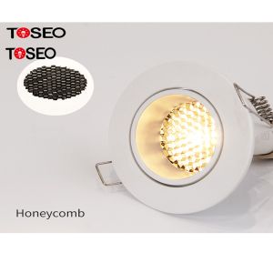 IP20 88mm Anti Glare Downlights Recessed Adjustable LED Spotlights