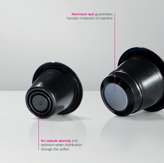 Empty Food Grade PP Self Protected Nespresso Capsules