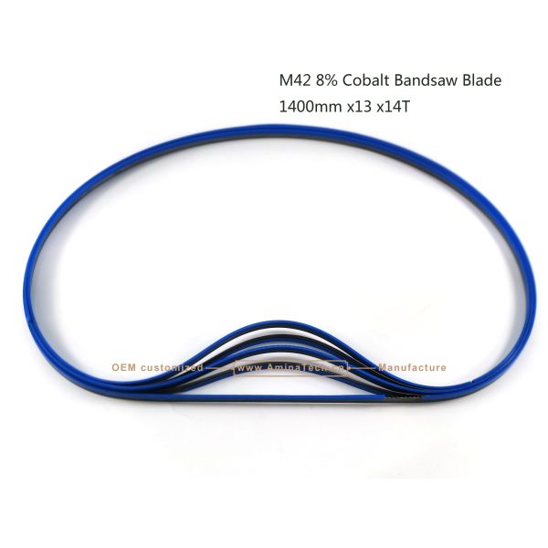 M42 8% Cobalt Bandsaw Blade 1400mm x13 x14T For Cutting Both Wood and Steel Sheet
