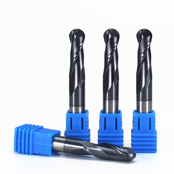 YingBa CNC Router Bits Customized Tungsten 2 Flute Endmill With Coating Solid Carbide End Mill CNC Bit for Wood Working