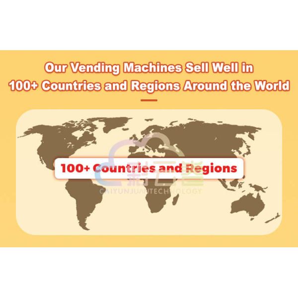 Automated Popcorn Vending Machine Manufacturers 24 Flavors Customized Color