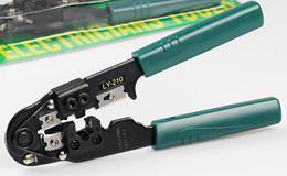 Quality Practical Fiber Optic Cable Tools Ethernet Cable Crimping Tool Light And Durable for sale