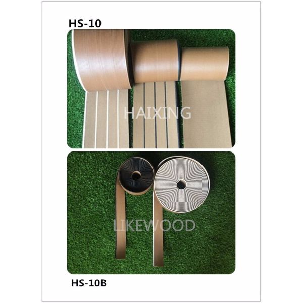 25meters/roll Waterproof Polymer Synthetic PVC Boat Decking Floor