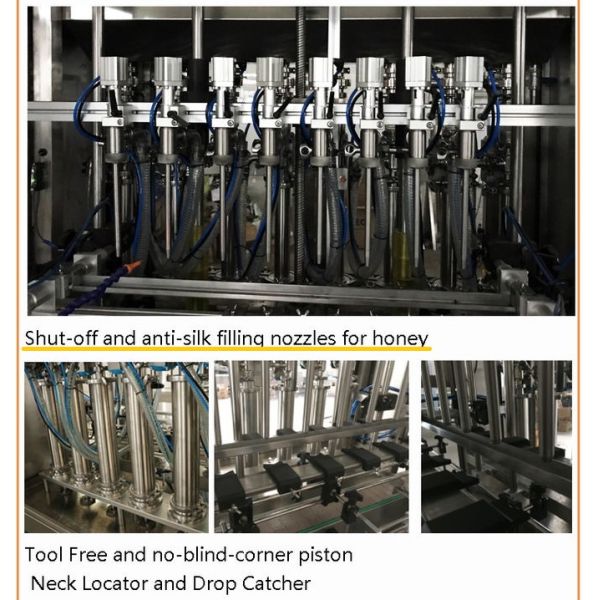 Automatic Honey Jar Filling Machine
