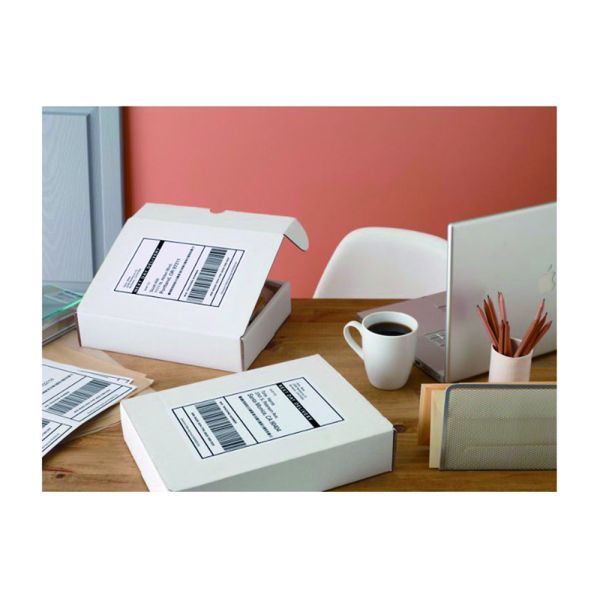 85x11mm Highly Adhesive Barcode printing Custom Shipping Labels