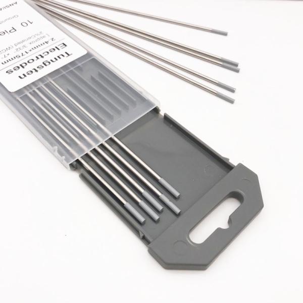 Quality WC20 Stainless Steel Welding Rods Tig Tungsten Electrode 120mm for sale