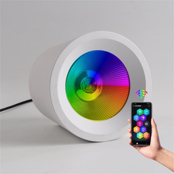 Quality 60W LED Downlight with Baffle in Various Colors and Flush Mount Installation Method for sale