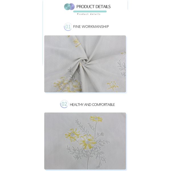 Home Textile Polyester Mattress Quilting Fabric 2.3m Width 300gsm