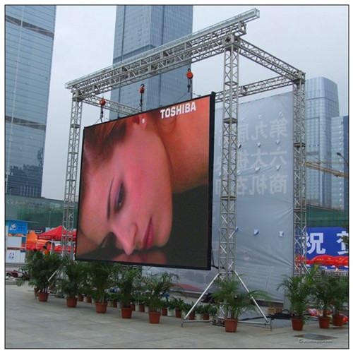 Quality High Brightness Full Color LED Display Screen For Public Commercial Advertising / Picture Vedio for sale