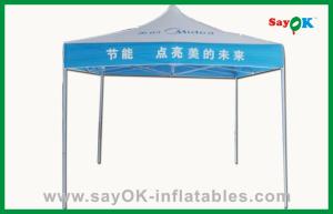 Foldable Canopy Tent Logo Printing Folding Tent Commercial Steel / Aluminum  Frame Tent