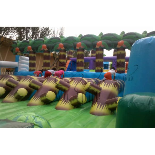 giant durable inflatable obstacle course for sale